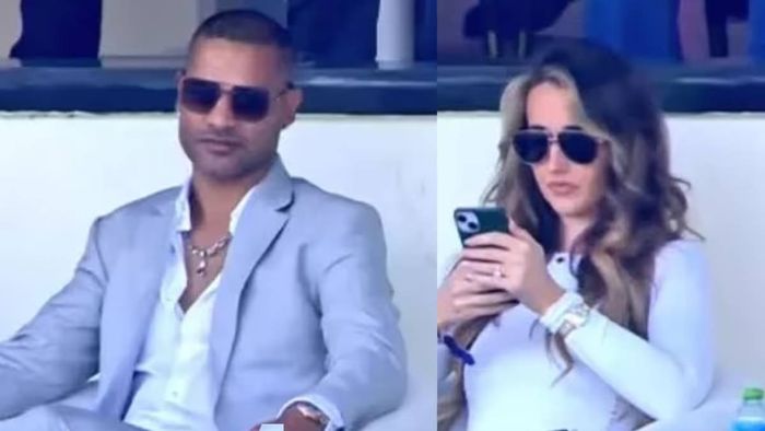 ধাওয়ানের সঙ্গে সোফিয়া