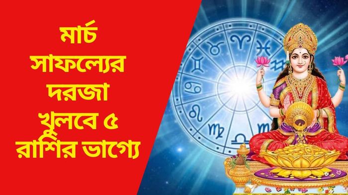 মার্চ সাফল্যের দরজা খুলবে ৫ রাশির ভাগ্যে