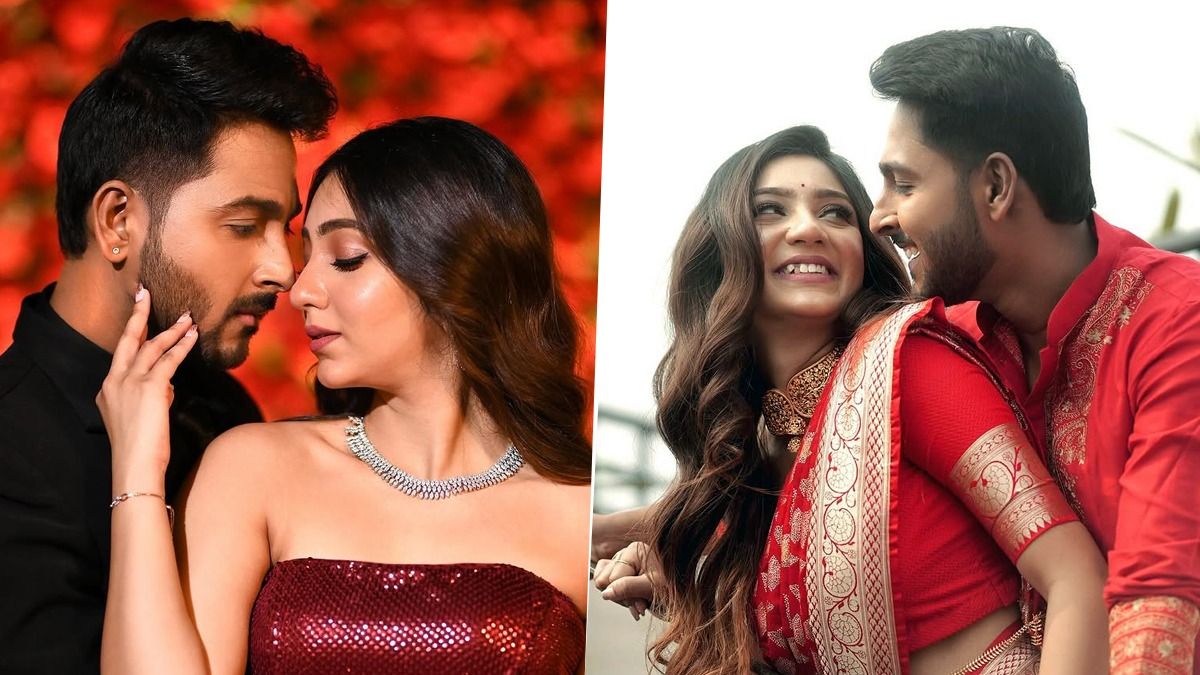 সকালে সাবেকী- বিকালে ওয়েস্টার্ন পোশাকে, আশীর্বাদ- বাগদান সারলেন অনন্যা -সুকান্ত  