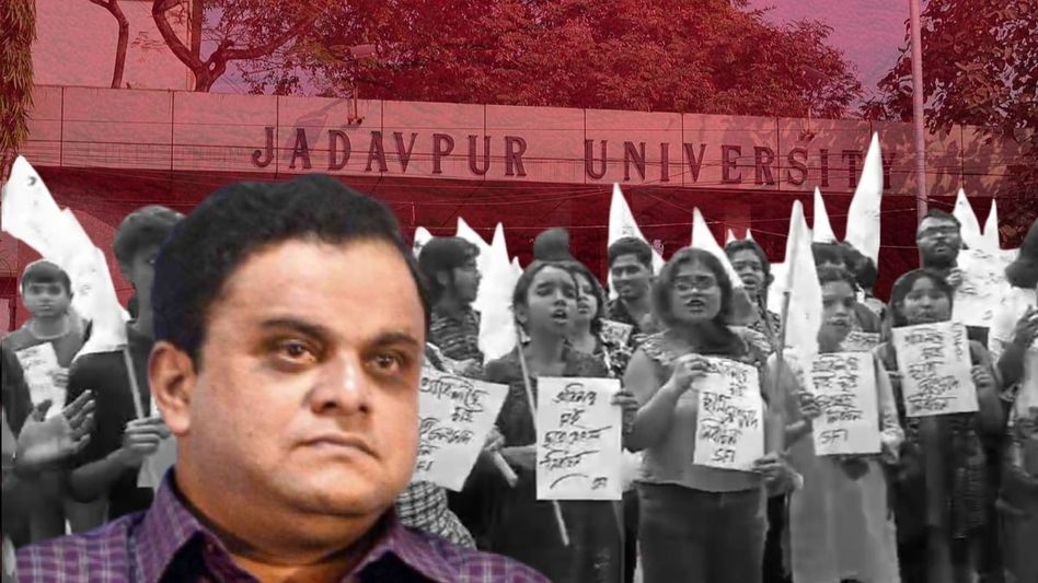 যাদবপুরকাণ্ডে দায়ের ৫ FIR, শিক্ষাবন্ধুর অফিসে অগ্নিসংযোগে গ্রেফতার প্রাক্তন ছাত্র যাদবপুরকাণ্ডে দায়ের ৫ FIR, শিক্ষাবন্ধুর অফিসে অগ্নিসংযোগে গ্রেফতার প্রাক্তন ছাত্র
