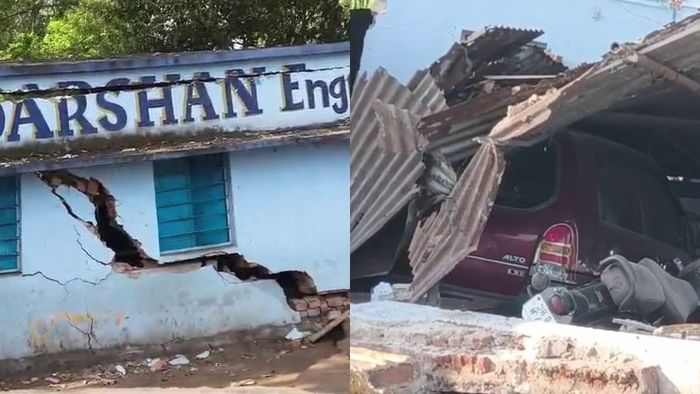 যেন তীব্র ভূমিকম্প হয়েছে! অন্ডাল কি মাটিতে মিশে যাবে? অবস্থা শোচনীয়