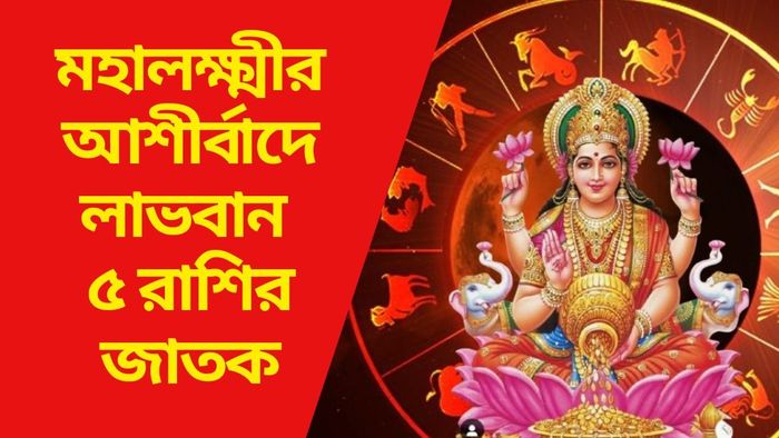 মহালক্ষ্মীর আশীর্বাদে লাভবান ৫ রাশির জাতক