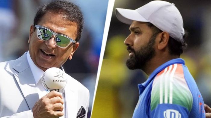 সুনীল গাভাস্কার ও রোহিত শর্মা