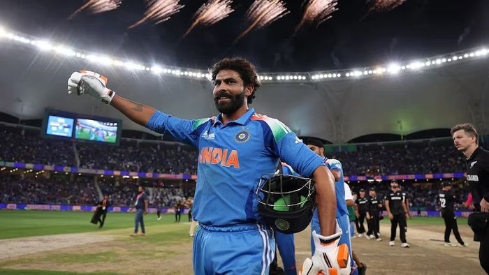 ম্যাচ ফিনিশ করে উচ্ছ্বসিত রবীন্দ্র জাদেজা