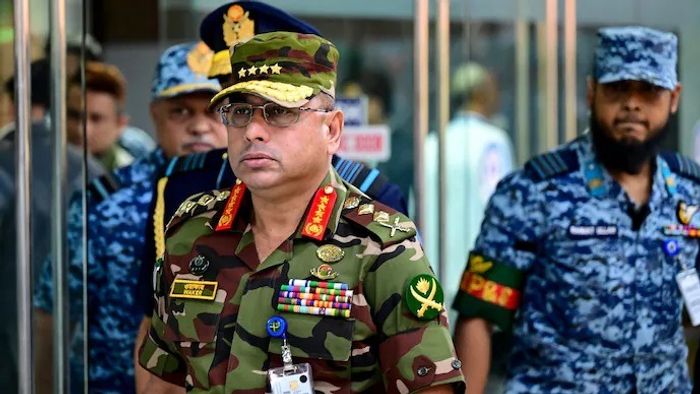 Bangladesh's Army chief Waker-Uz-Zaman