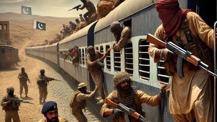 পাকিস্তানের বালোচিস্তানে অপহৃত জাফর এক্সপ্রেস (প্রতীকী ছবি)