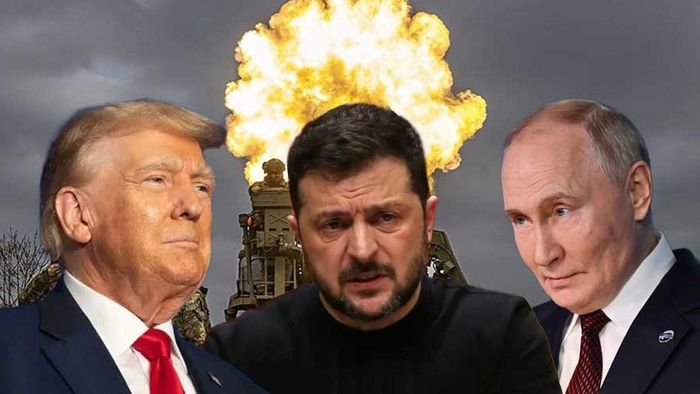 ডোনাল্ড ট্রাম্প, ভলোদিমির জেলেনস্কি ও ভ্লাদিমির পুতিন
