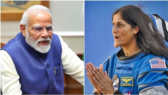 Narendra Modi,Sunita Williams