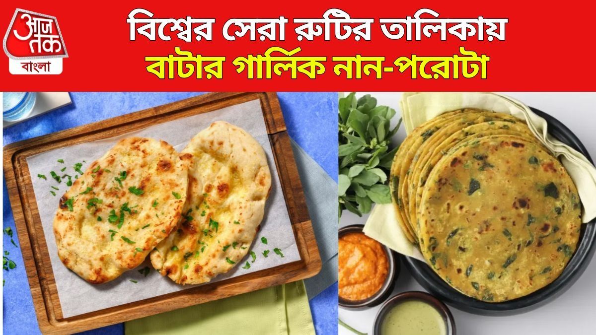 বিশ্বের সেরা রুটি বাটার গার্লিক নান