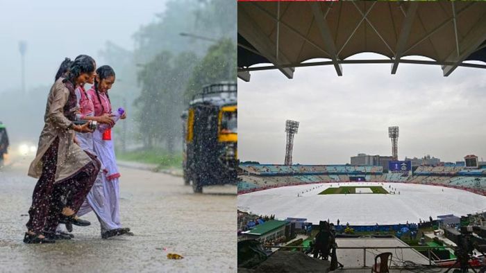 বৃষ্টিতে পণ্ড হতে পারে প্রথম দিনের ম্যাচ।