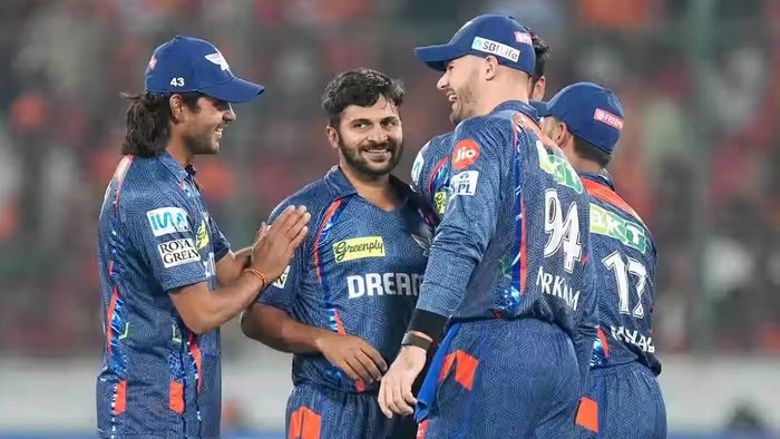 ২০২৫ সালের আইপিএলে এলএসজি দলের হয়ে শার্দুল ঠাকুর