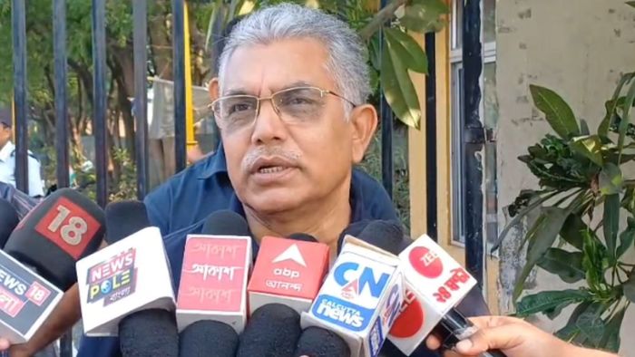 'আপনার বাড়িতে দা নেই কেন? ওরা রাম দা দেখেনি,' আবার ফুল ফর্মে দিলীপ