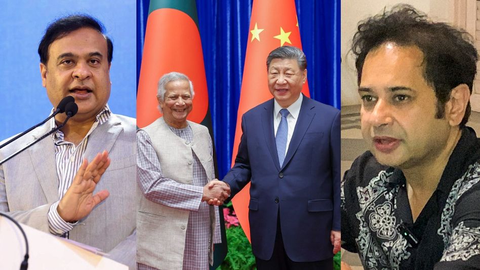 ইউনূসের মুখে 'চিকেন নেক', বাংলাদেশকে সবক শেখানোর তোড়জোড় উত্তর-পূর্বের নেতাদের ইউনূসের মুখে 'চিকেন নেক', বাংলাদেশকে সবক শেখানোর তোড়জোড় উত্তর-পূর্বের নেতাদের