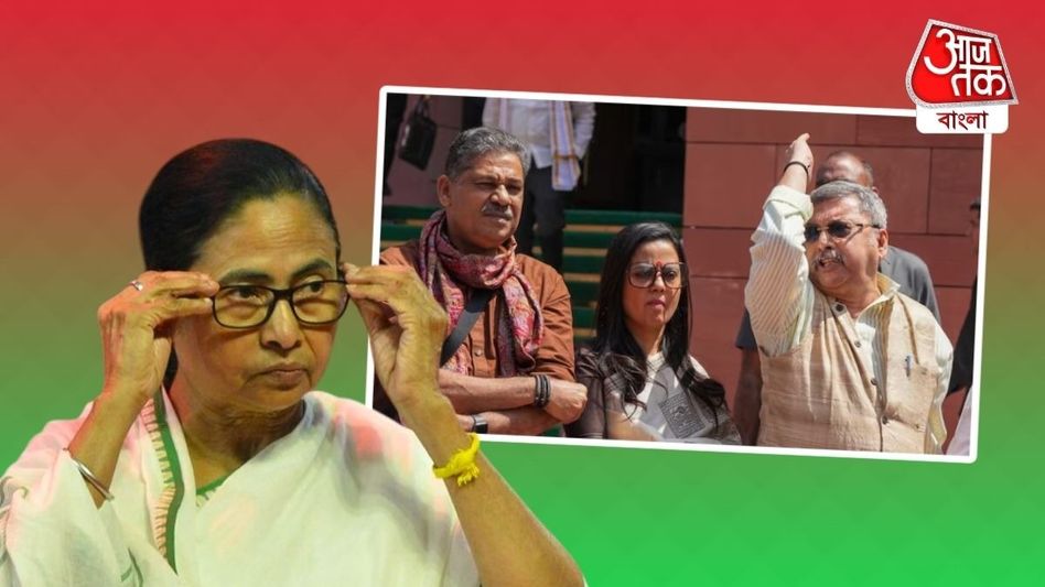 ঝগড়ায় বিরক্ত মমতা, 'কেউ সাংবাদিক সম্মেলন করবেন না,' MP-দের নির্দেশ ঝগড়ায় বিরক্ত মমতা, 'কেউ সাংবাদিক সম্মেলন করবেন না,' MP-দের নির্দেশ