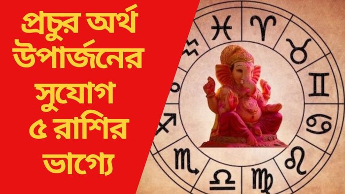 প্রচুর অর্থ উপার্জনের সুযোগ ৫ রাশির ভাগ্যে