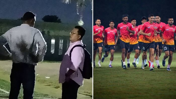 ইস্টবেঙ্গলের অনুশীলনে থাংবোই