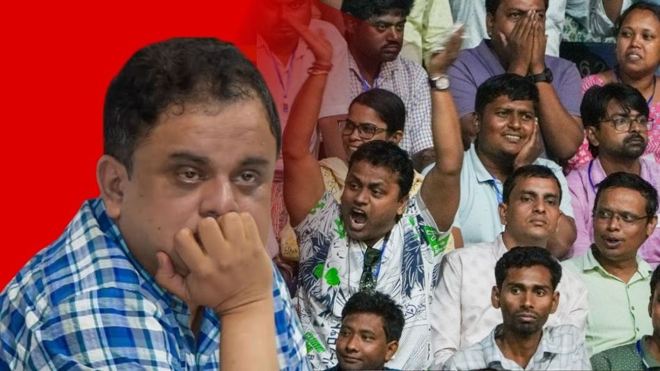 ব্রাত্যর সঙ্গে মিটিংয়ে কীভাবে প্রতিনিধি বাছা হল? আন্দোলনকারী চাকরিহারাদের প্রশ্ন ব্রাত্যর সঙ্গে মিটিংয়ে কীভাবে প্রতিনিধি বাছা হল? আন্দোলনকারী চাকরিহারাদের প্রশ্ন