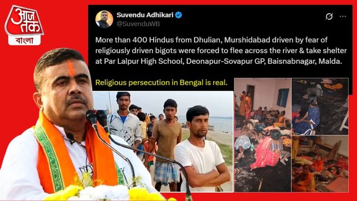 মুর্শিদাবাদে ঘরছাড়া বহু