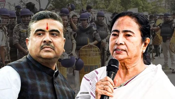 মুর্শিদাবাদে রাষ্ট্রপতি শাসনের দাবি।-গ্রাফিক