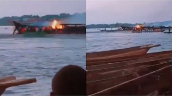 কঙ্গোয় মাঝ নদীতে নৌকায় আগুন, ১৪৮ জনের মৃত্যু