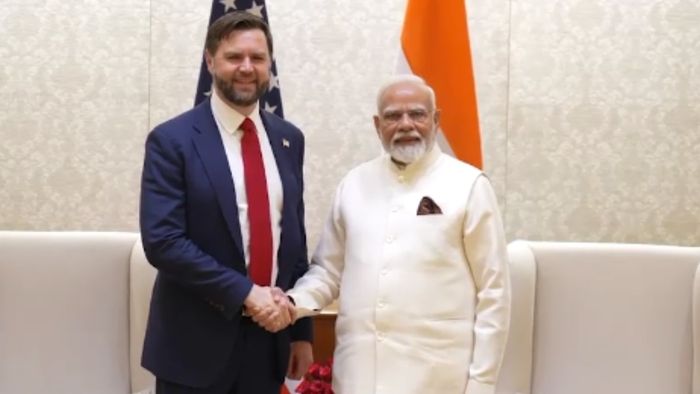 মার্কিন ভাইস প্রেসিডেন্ট জেডি ভ্যান্স-প্রধানমন্ত্রী নরেন্দ্র মোদী
