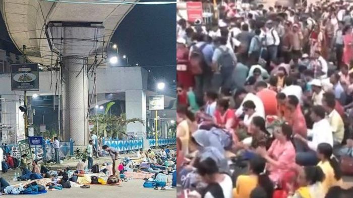 SSC অফিসের সামনে রাতভর বিক্ষোভ