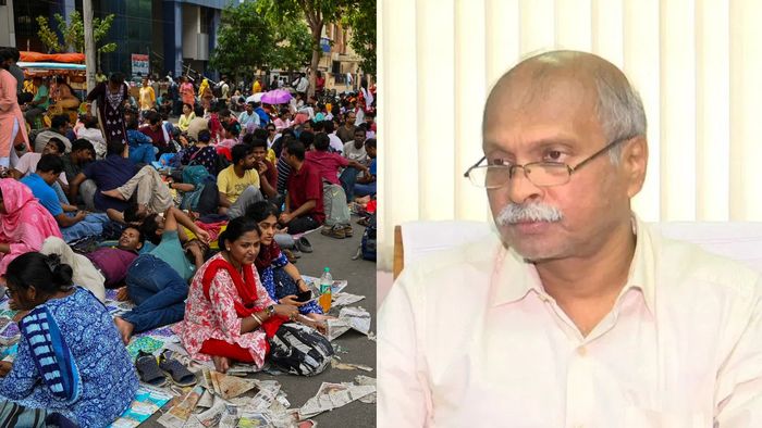 অবশেষে ঘেরাও-মুক্ত হলেন স্কুল সার্ভিস কমিশনের চেয়ারম্যান সিদ্ধার্থ মজুমদার