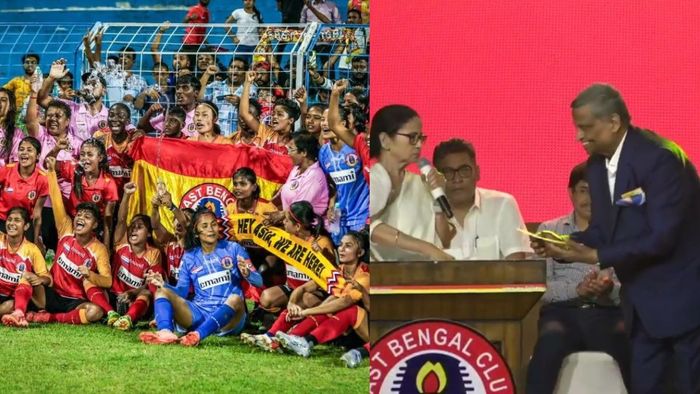 আই লিগ জয়ী ইস্টবেঙ্গল মহিলা দলকে ৫০ লক্ষ টাকা পুরস্কার দিলেন মুখ্যমন্ত্রী