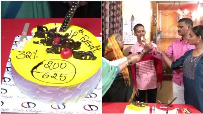 Parents throw party for son