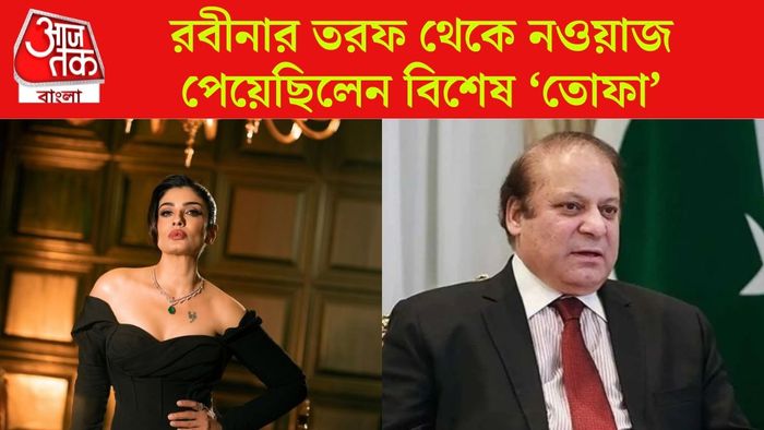 নওয়াজকে কী উপহার পাঠিয়েছিলেন রবীনা?