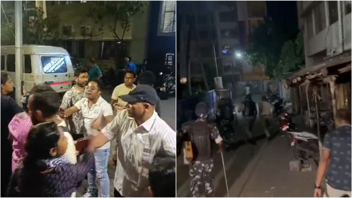 বারাসতে তুলকালাম।-ফাইল ছবি