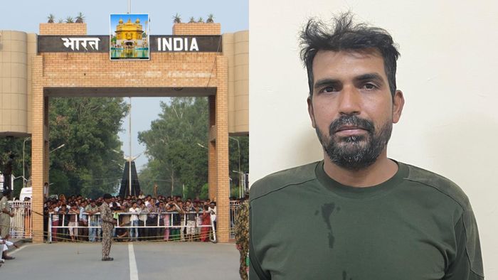 অবশেষে ওয়াঘা দিয়ে দেশে ফিরলেন বিএসএফ জওয়ান পূর্ণম