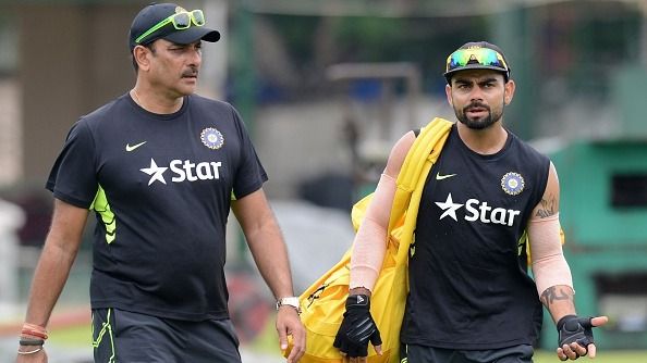 অবসর নিয়ে রবি শাস্ত্রীর সঙ্গে কথা বলেছিলেন বিরাট, কী আলোচনা হয়েছিল? অবসর নিয়ে রবি শাস্ত্রীর সঙ্গে কথা বলেছিলেন বিরাট, কী আলোচনা হয়েছিল?