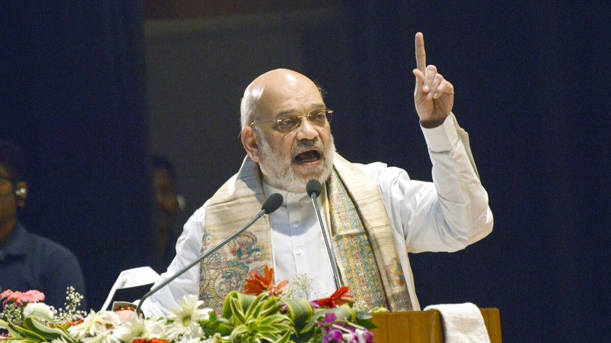 পরমাণু হুমকিতে ভীত নয়, পাকিস্তানে ১০০ কিমি ঢুকে জঙ্গি শিবির ধ্বংস করেছি: অমিত শাহ
