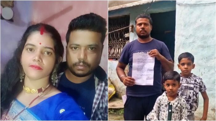 স্ত্রী পালালেন বিজেপি কর্মীর সঙ্গে।-কোলাজ