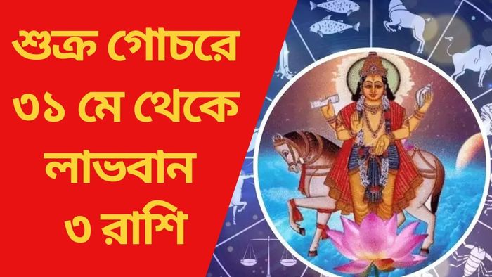 শুক্র গোচরে ৩১ মে থেকে লাভবান ৩ রাশি