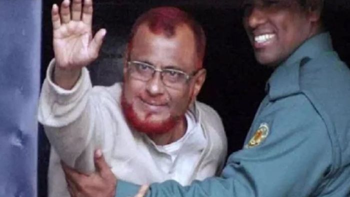 ATM Azharul Islam in court during war crimes trial in Bangladesh