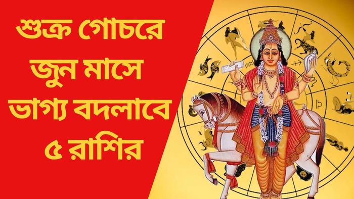 শুক্র গোচরে জুন মাসে ভাগ্য বদলাবে ৫ রাশির