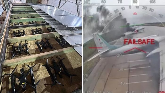 দেড় বছর ধরে প্ল্যানিং, সস্তার ড্রোন দিয়ে রাশিয়ার ৪০ বম্বার ধ্বংস করল ইউক্রেন