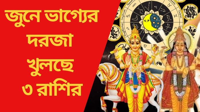 জুনে ভাগ্যের দরজা খুলছে ৩ রাশির