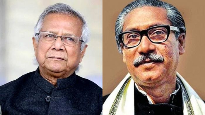 ইউনূসের বাংলাদেশে আর 'মুক্তিযোদ্ধা' নন মুজিব