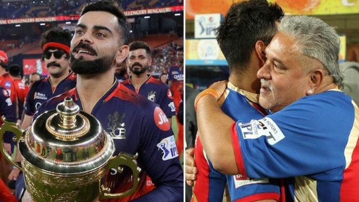 Royal Challengers Bangalore players celebrate after winning IPL 2025 final against Punjab Kings