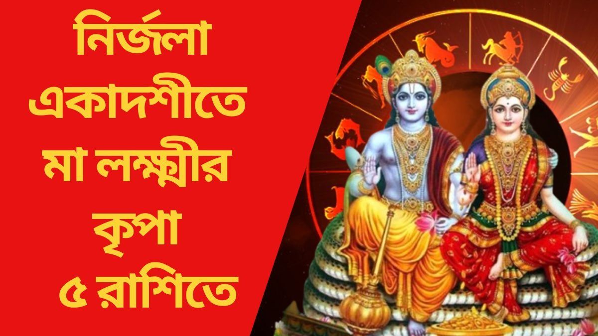 নির্জলা একাদশীতে বছরের সবচেয়ে বড় রাজযোগ, লক্ষ্মীর কৃপায় লাভবান ৫ রাশি