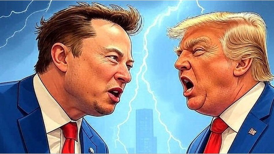 'মাস্কের মাথা খারাপ হয়ে গিয়েছে'! টেসলা কর্তার সঙ্গে তিক্ততা চরমে উঠল ট্রাম্পের 'মাস্কের মাথা খারাপ হয়ে গিয়েছে'! টেসলা কর্তার সঙ্গে তিক্ততা চরমে উঠল ট্রাম্পের