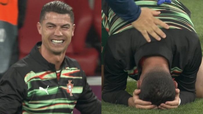 ক্রিস্টিয়ানো রোনাল্ডো কেঁদে ফেললেন