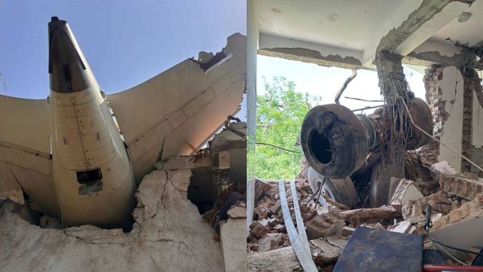 ডাক্তারি পড়ুয়াদের হস্টেলের ছাদ ভেঙে ঢুকে গিয়েছে ওই বিমানটি, ভয়াবহ সেই মুহূর্ত