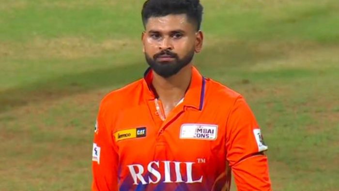 ফ্রেমে সোবো মুম্বাই ফ্যালকন্সের অধিনায়ক শ্রেয়স আইয়ার