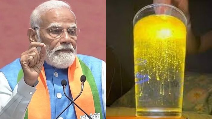 সোশ্যাল মিডিয়ার হলুদ জল ট্রেন্ডকে হাতিয়ার TMC-র