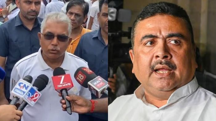 বিস্ফোরক দিলীপের নিশানায় শুভেন্দু