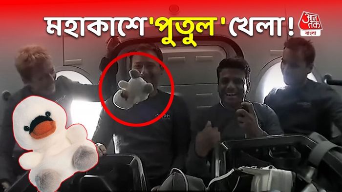 এই ছোট্ট নরম খেলনা রাজহাঁসটি Axiom-4 মহাকাশ অভিযানের ‘জিরো-গ্র্যাভিটি ইন্ডিকেটর’। -ফাইল ছবি